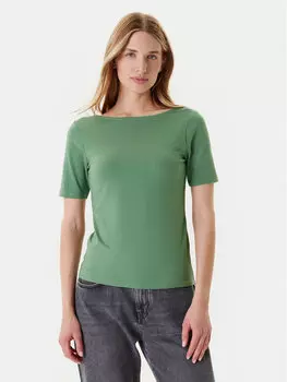 Облегающая футболка 3FJHD109K United Colors Of Benetton, зеленый