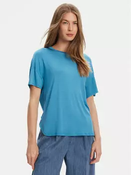 Облегающая футболка 3Z12D101X United Colors Of Benetton, синий