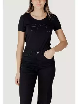 Облегающая футболка 7W000094 AF10373 UC001 Ea7 Emporio Armani, черный