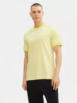 Облегающая футболка adicolor Classics 3-Stripes JN7021 Adidas, желтый