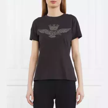 Облегающая футболка Aeronautica Militare, черный