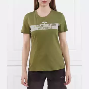 Облегающая футболка Aeronautica Militare, хаки