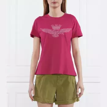 Облегающая футболка Aeronautica Militare, красный