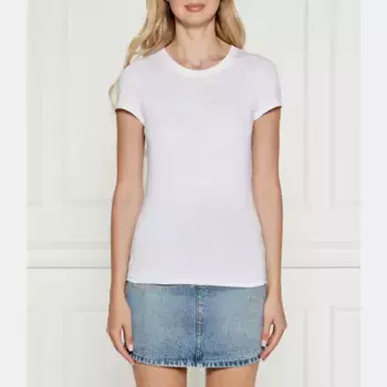 Облегающая футболка Armani Exchange, белый