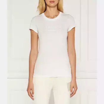 Облегающая футболка Armani Exchange, белый