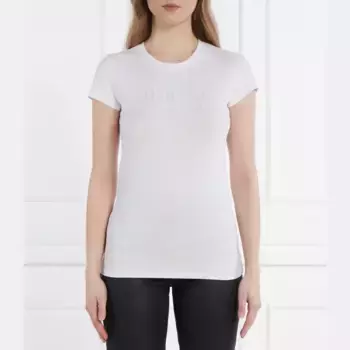 Облегающая футболка Armani Exchange, белый
