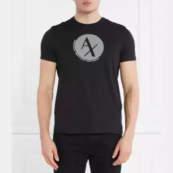 Облегающая футболка Armani Exchange, черный