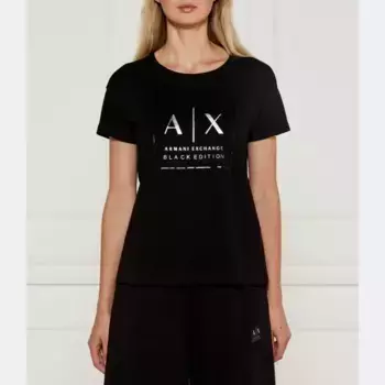 Облегающая футболка Armani Exchange, черный
