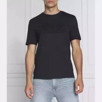 Облегающая футболка Armani Exchange, синий