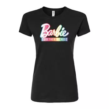 Облегающая футболка Barbie Together We Rise для юниоров Barbie, черный