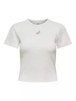 Облегающая футболка Daniella 15350554 Only, белый