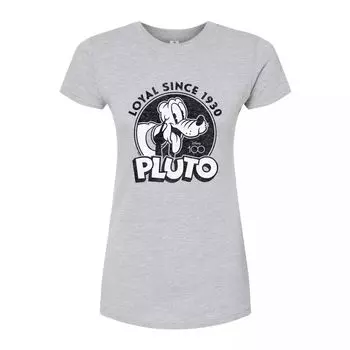 Облегающая футболка Disney 100 Juniors Pluto Loyal 1930 года Disney