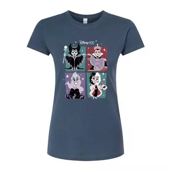 Облегающая футболка Disney 100 Years Juniors Villains Disney