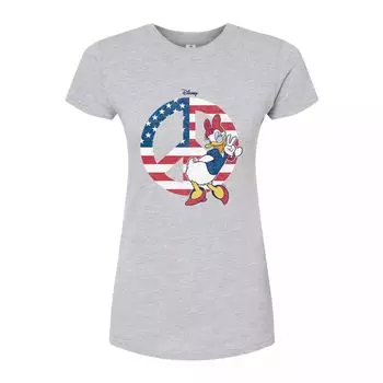 Облегающая футболка Disney's Junior's Daisy Peace Disney