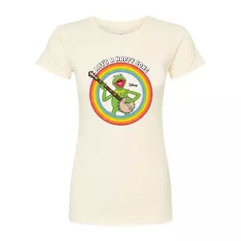 Облегающая футболка Disney's The Muppets Juniors Happy Song Licensed Character