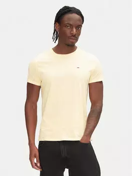 Облегающая футболка DM0DM04411 Tommy Jeans, желтый