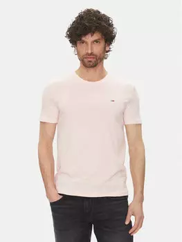 Облегающая футболка DM0DM20363 Tommy Jeans, розовый