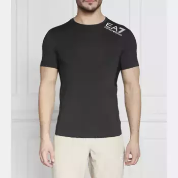 Облегающая футболка Ea7, черный