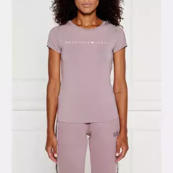 Облегающая футболка Ea7, лавандовый