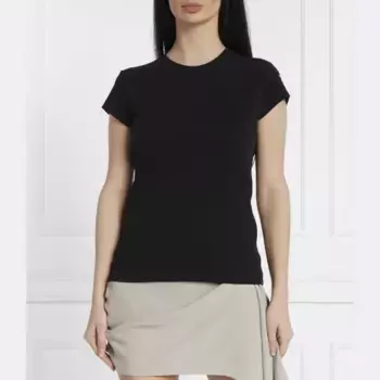Облегающая футболка Elisabetta Franchi, черный