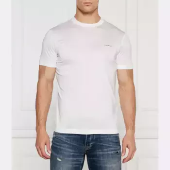 Облегающая футболка Emporio Armani, белый