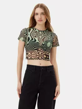 Облегающая футболка Filip Rygalski B0112506 Volcom, мультиколор