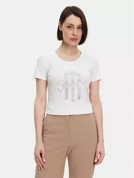 Облегающая футболка FP25ST3002J449N5 Fracomina, белый