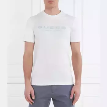 Облегающая футболка Guess, белый