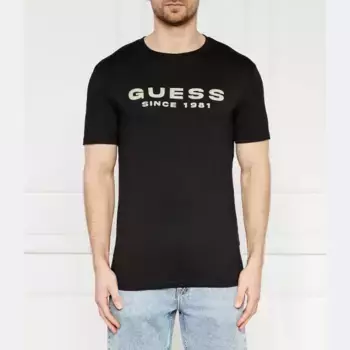 Облегающая футболка Guess, черный