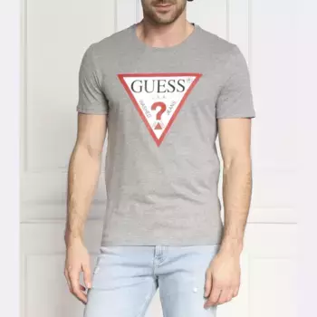 Облегающая футболка Guess, серый