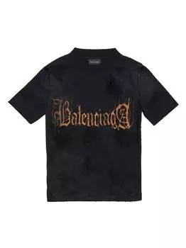 облегающая футболка Heavy Metal Balenciaga, черный