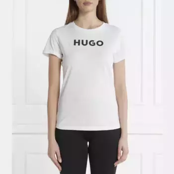 Облегающая футболка Hugo, белый
