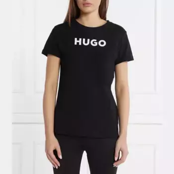 Облегающая футболка Hugo, черный
