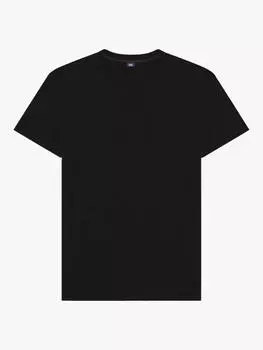 Облегающая футболка из плотного органического хлопка SPOKE, черный