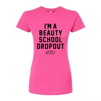 Облегающая футболка Juniors' Grease Beauty School Dropout Licensed Character, розовый