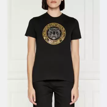 Облегающая футболка Just Cavalli, черный