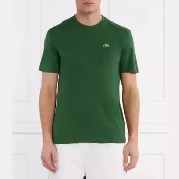 Облегающая футболка Lacoste, зеленый