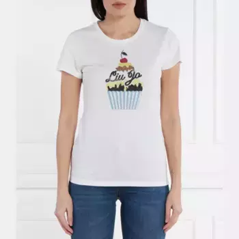 Облегающая футболка Liu Jo, белый