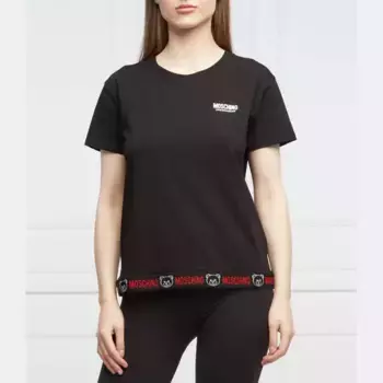 Облегающая футболка Moschino, черный
