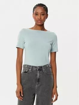 Облегающая футболка Panda 10231753 Vero Moda, зеленый