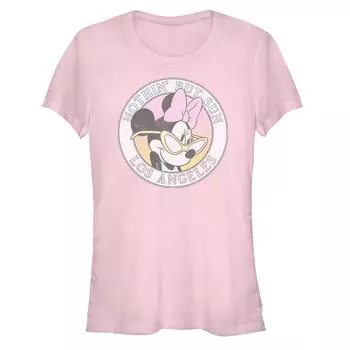 Облегающая футболка с портретом Лос-Анджелеса Disney's Mickey Mouse Juniors Disney