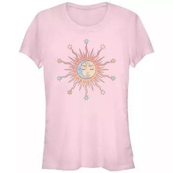 Облегающая футболка Sun Moon Stars для юниоров
