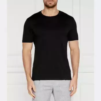 Облегающая футболка Tessler мерсеризованный Boss, черный