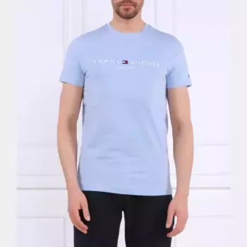 Облегающая футболка Tommy Hilfiger, синий