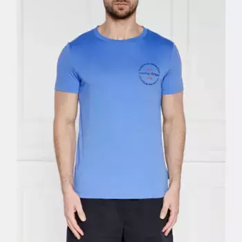 Облегающая футболка Tommy Hilfiger, синий