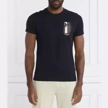 Облегающая футболка Tommy Hilfiger, синий