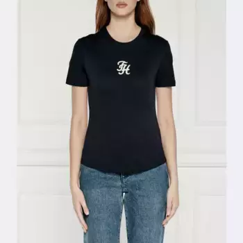 Облегающая футболка Tommy Hilfiger, синий