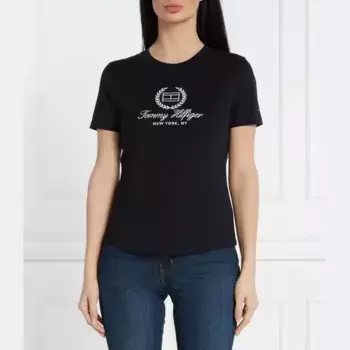 Облегающая футболка Tommy Hilfiger, синий