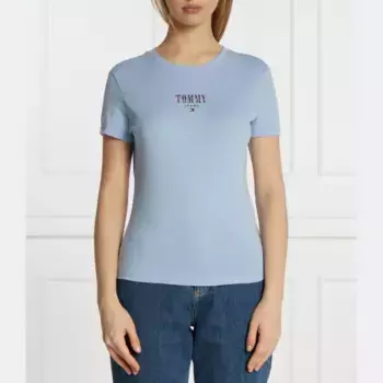 Облегающая футболка Tommy Hilfiger, синий