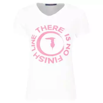 Облегающая футболка Trussardi, белый